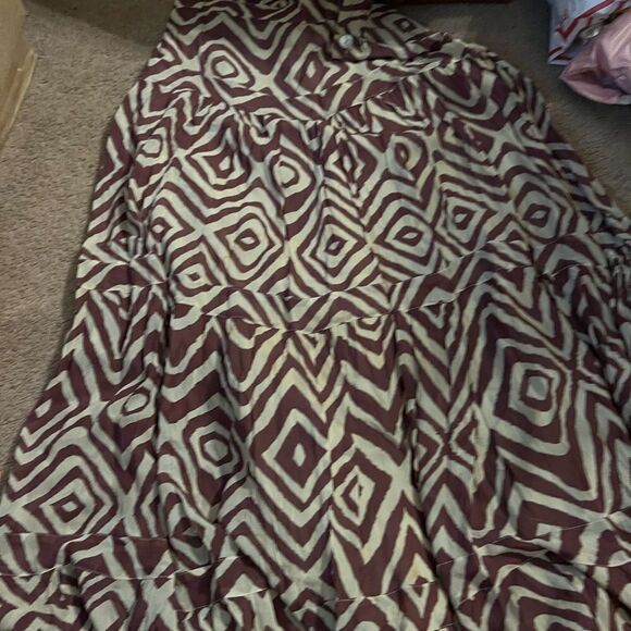 Soft surroundings maxi skirt M - Picture 9 of 10